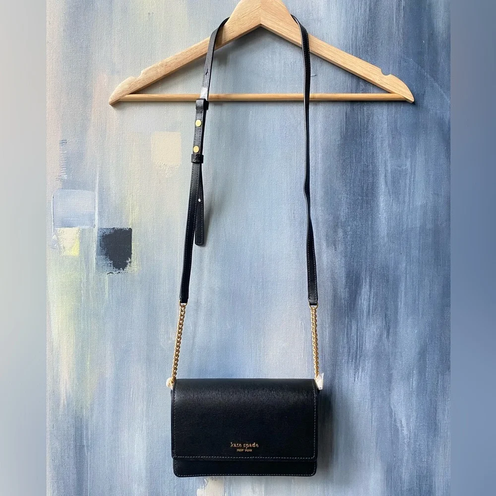 NWOT KATE SPADE New York Morgan Flap Chain Crossbody Bag Wallet - Picture 15 of 15